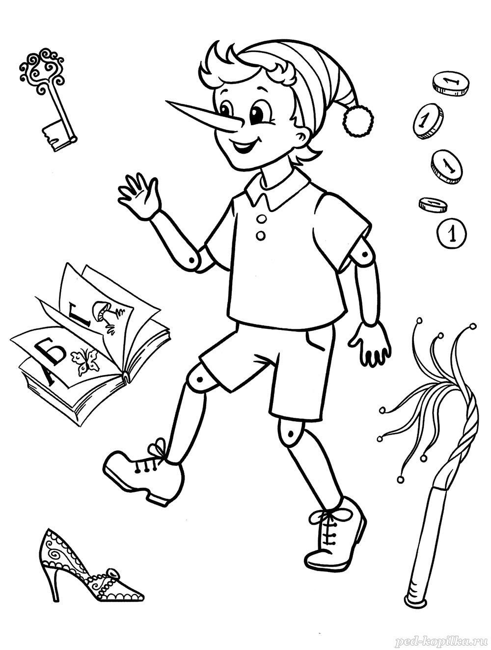 Greetings Coloring Pages