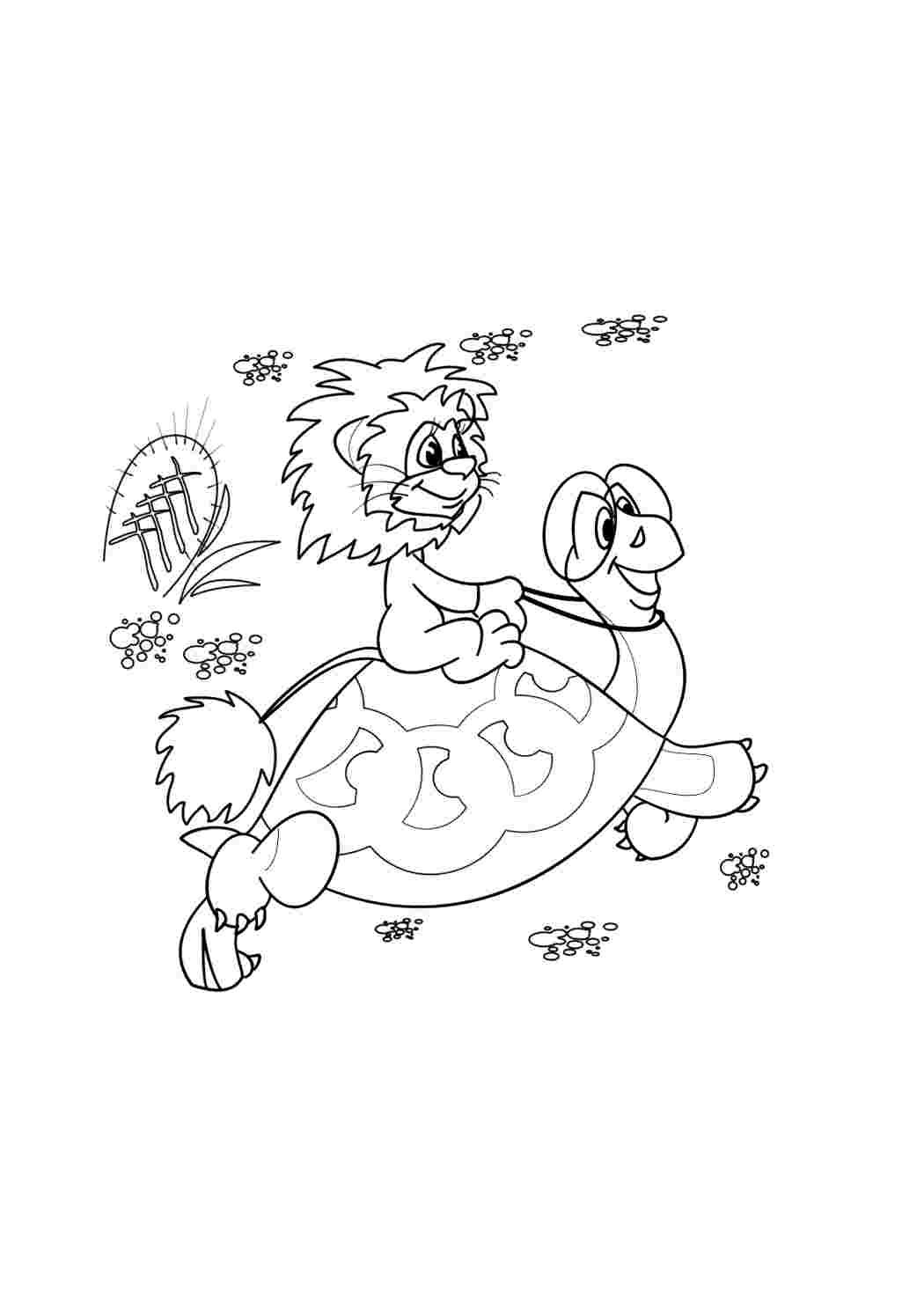 Лиса Алиса и кот Базилио раскраска