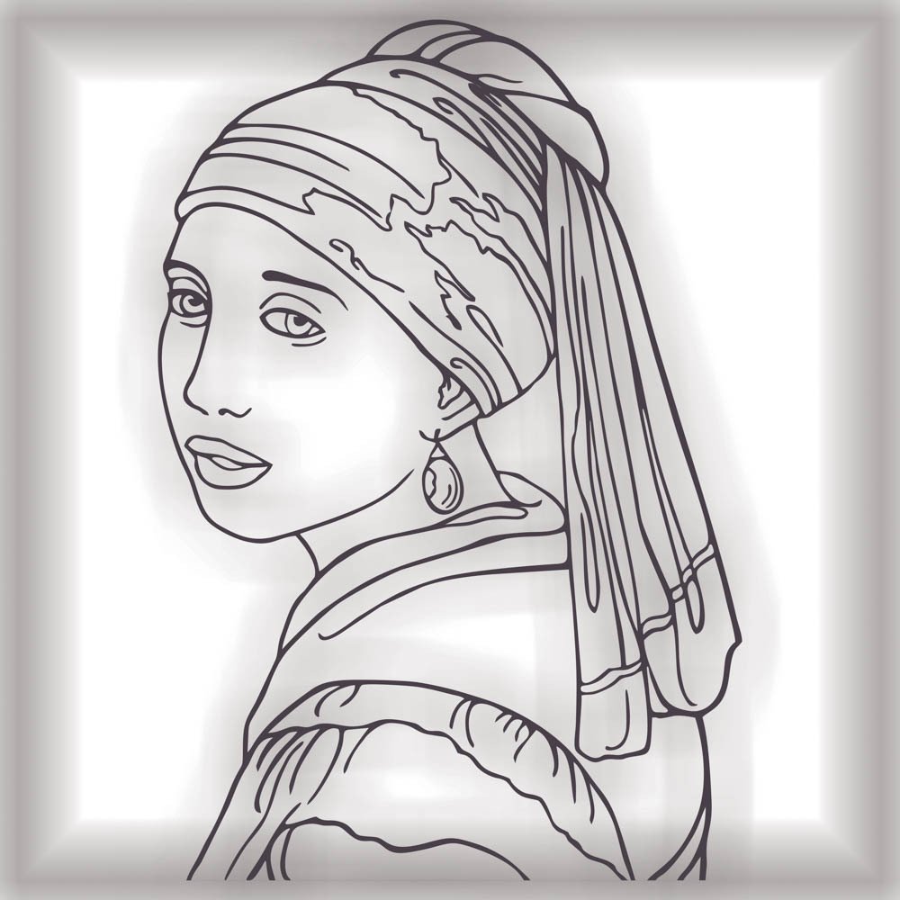 Эскизы к известным картинам