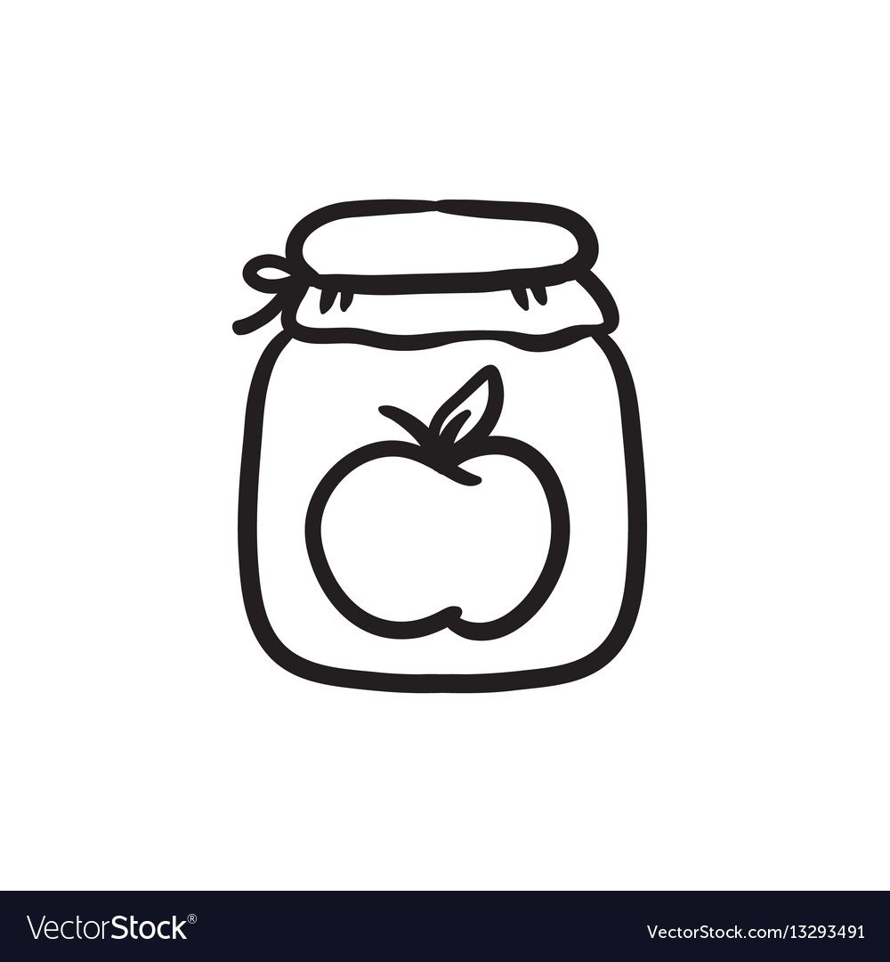 Варенье раскраска