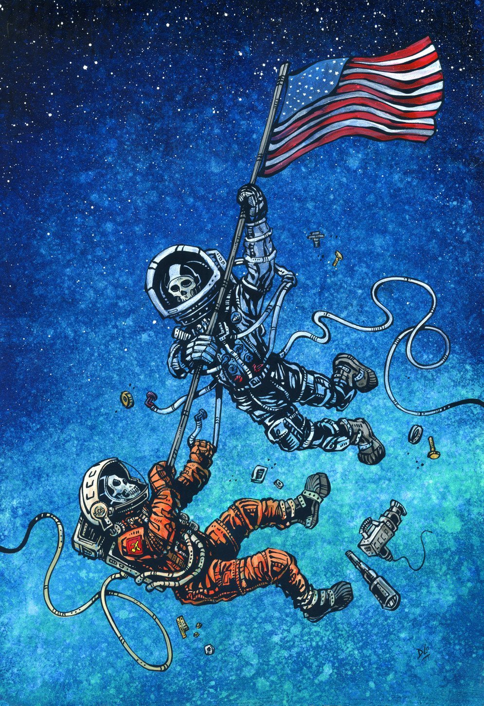 Космический ретро футуризм СССР