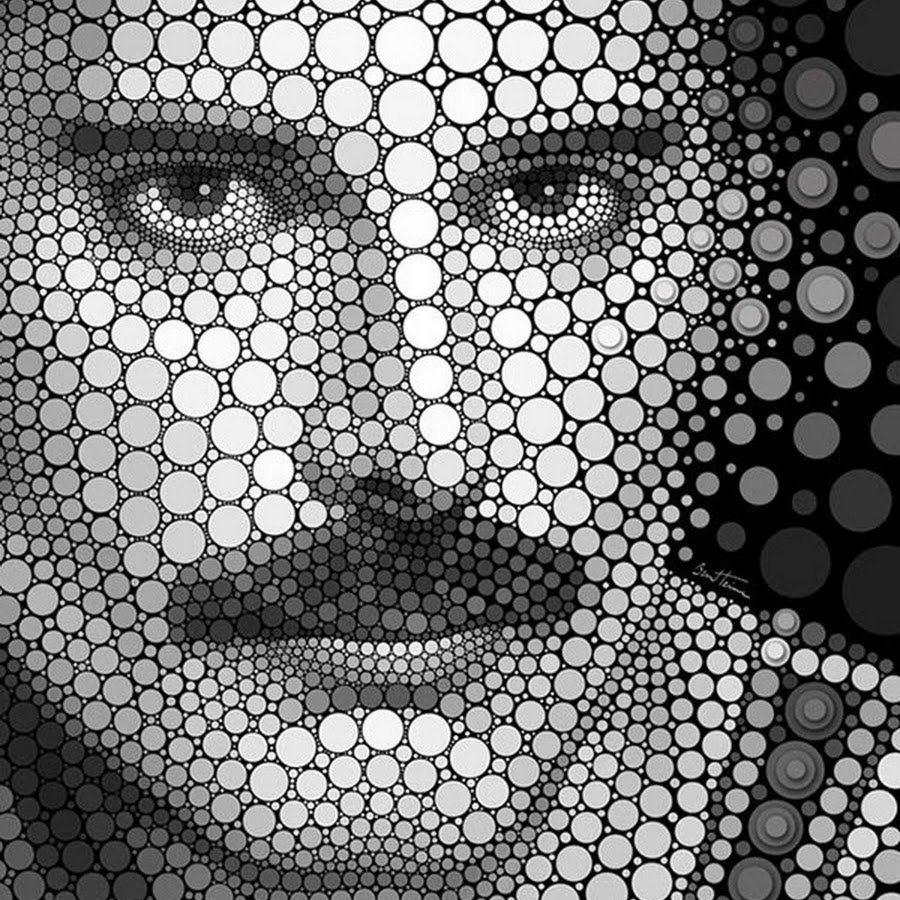 Бен Гейне пуантилизм