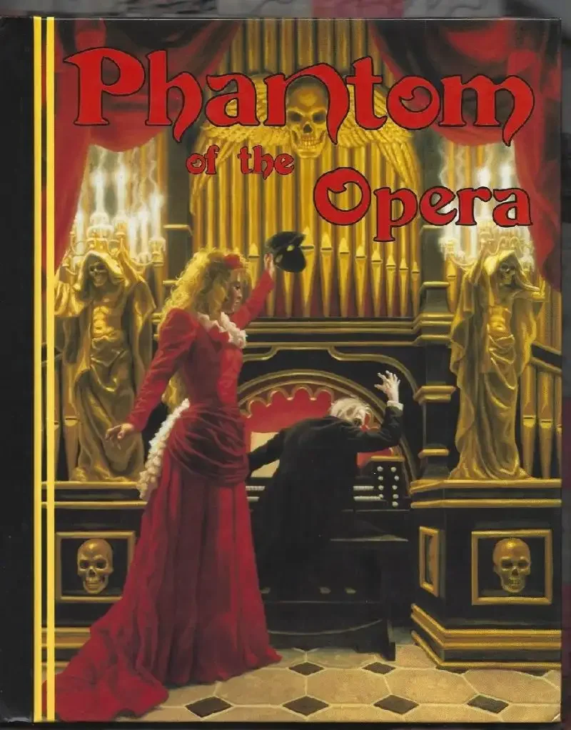 Гастон Леру призрак оперы иллюстрации