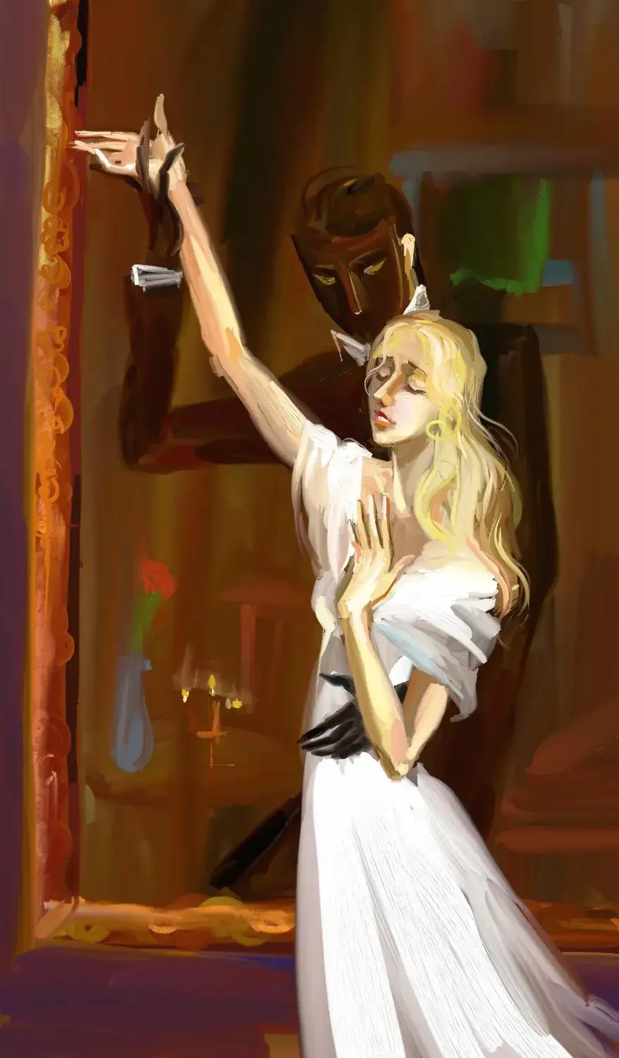 Призрак оперы Эрик и Рауль