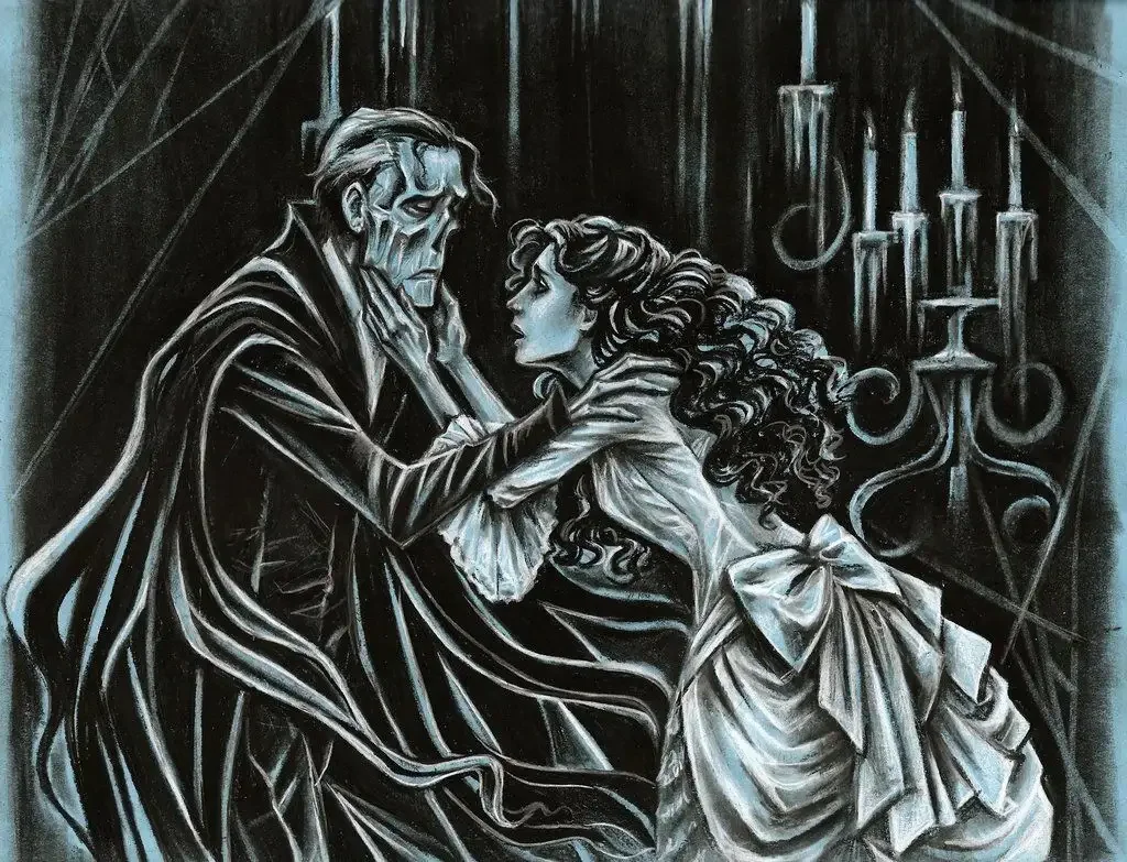 Призрак оперы фан арт