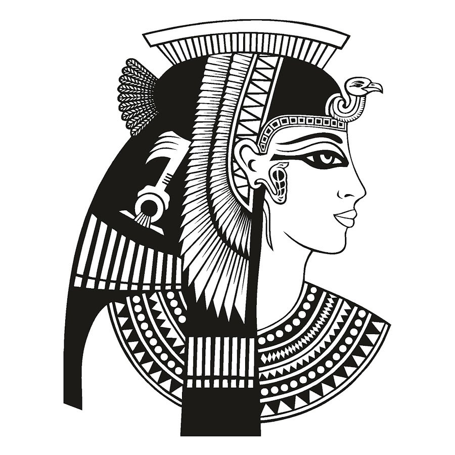 Нефертити рисунок карандашом