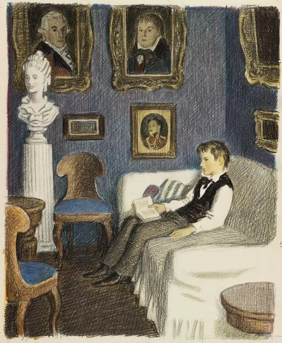 Л Н толстой Юность иллюстрации