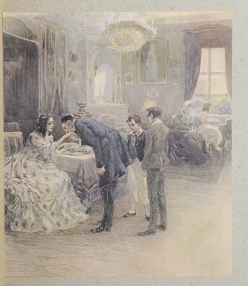 Грустный момент в толстой детство