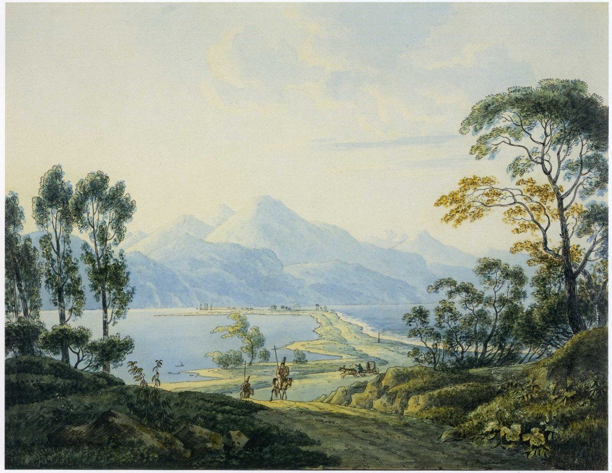 А. Е. Мартынов (1768-1826) вид Селенги