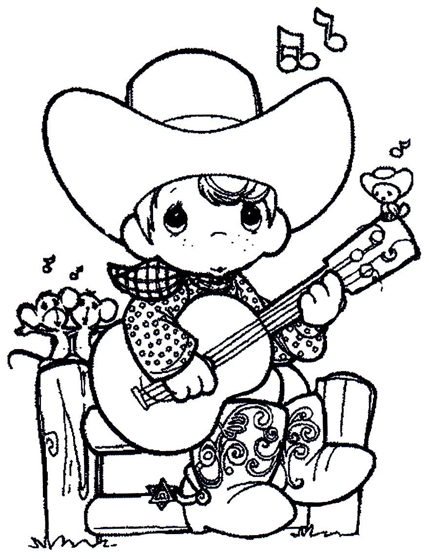 Музыкальный рисунок для раскрашивания