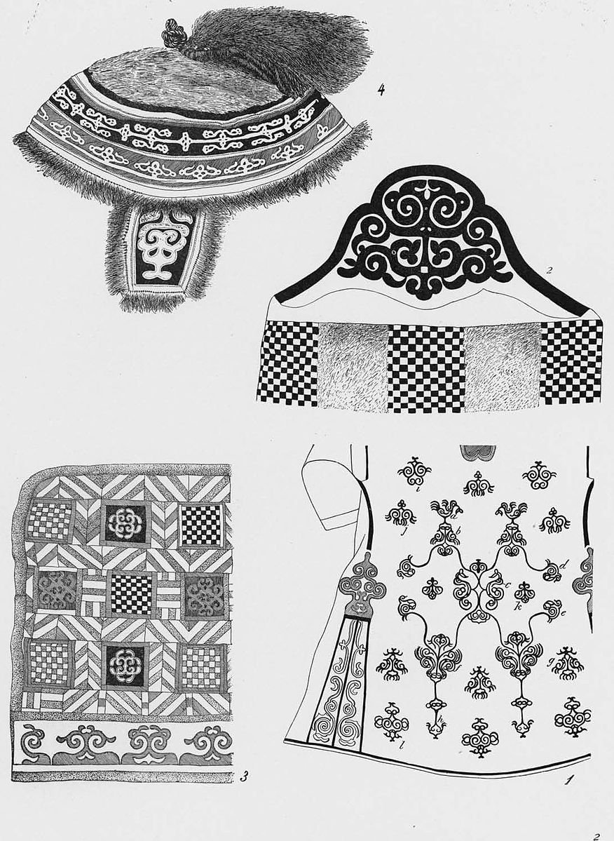 Национальный узоры эвенки