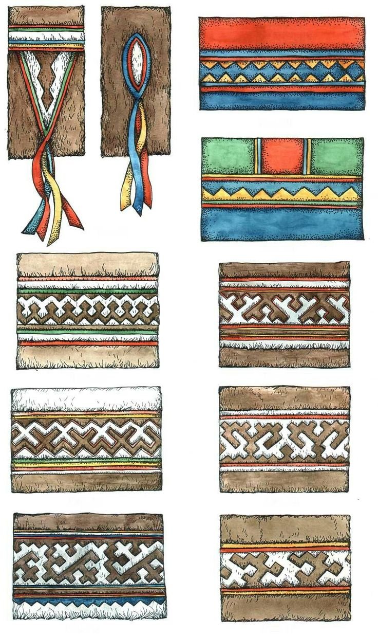 Орнаменты народов севера эвенки