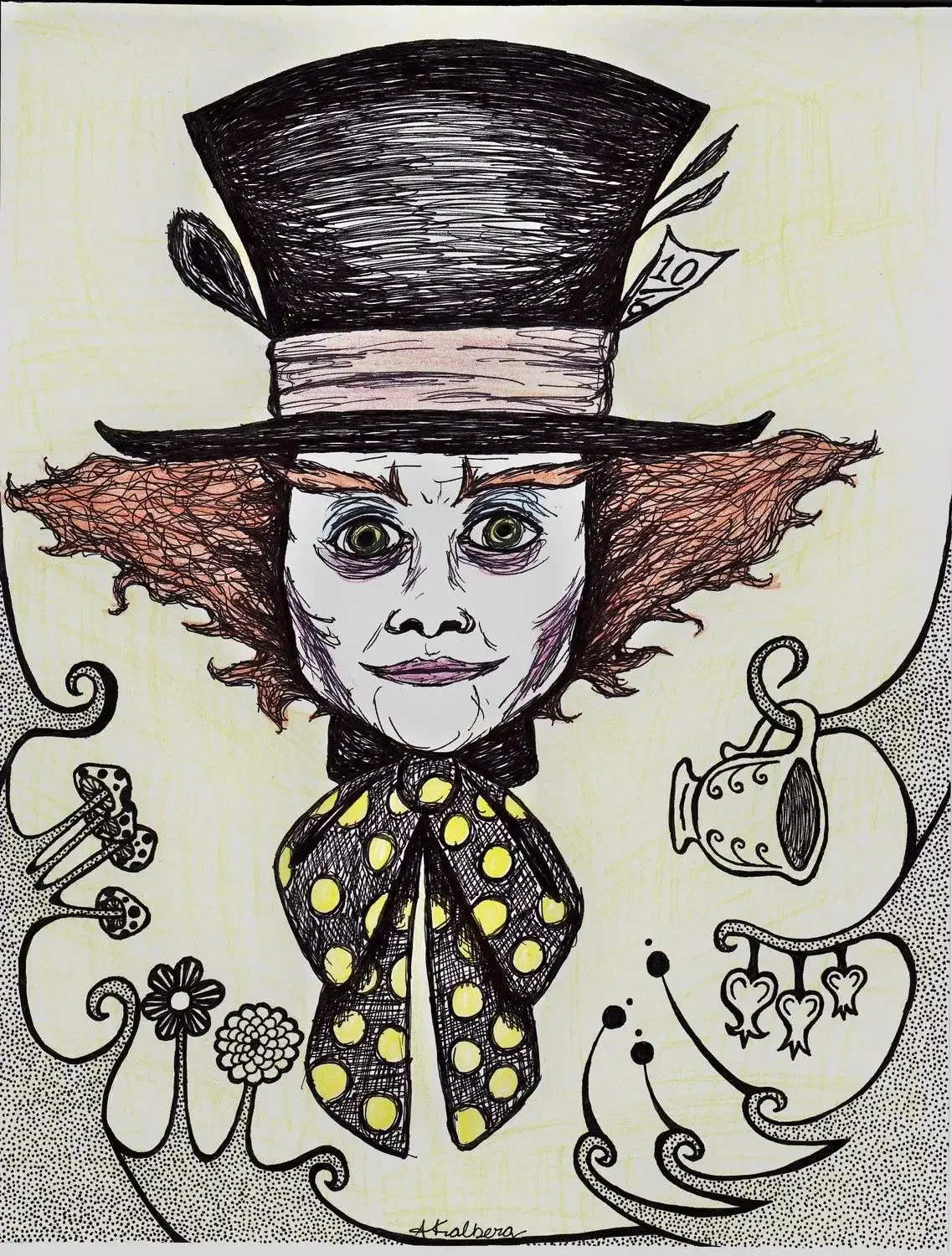 Шляпник скетч Джонни Депп