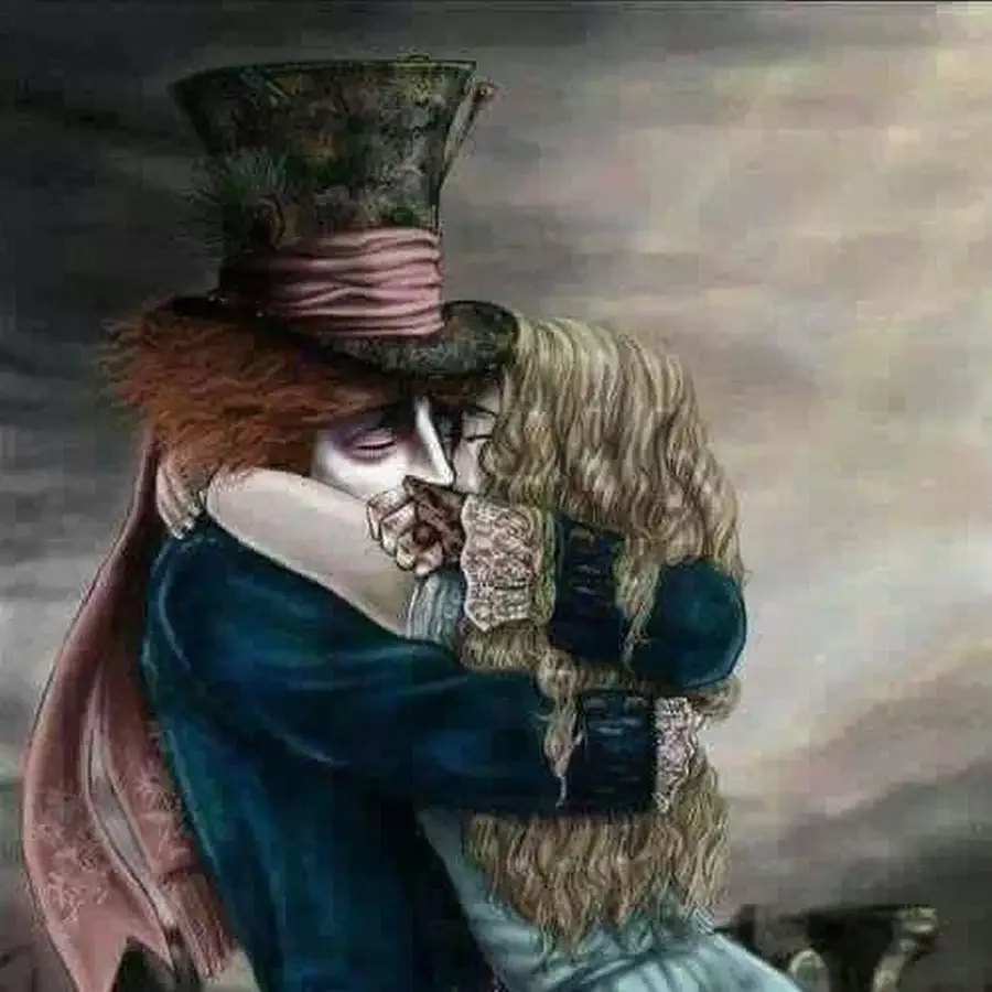 Алиса в стране чудес Шляпник и Алиса