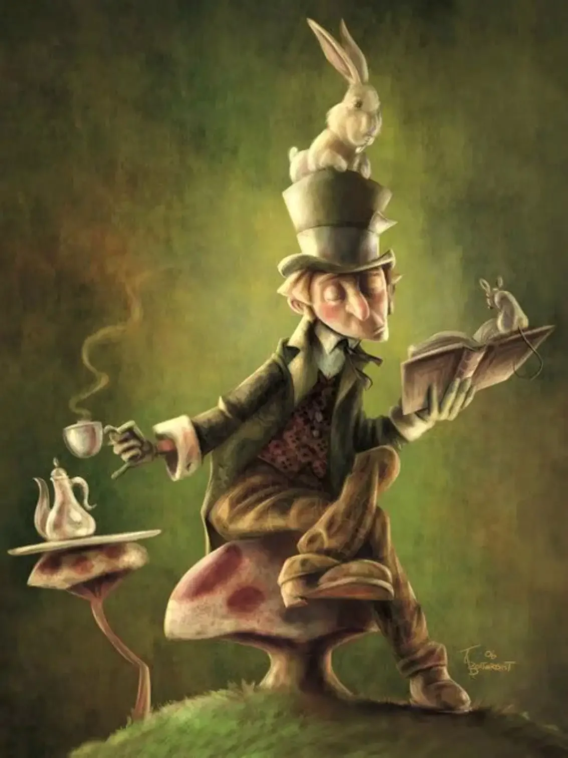 Шляпник из книги Алиса в стране чудес