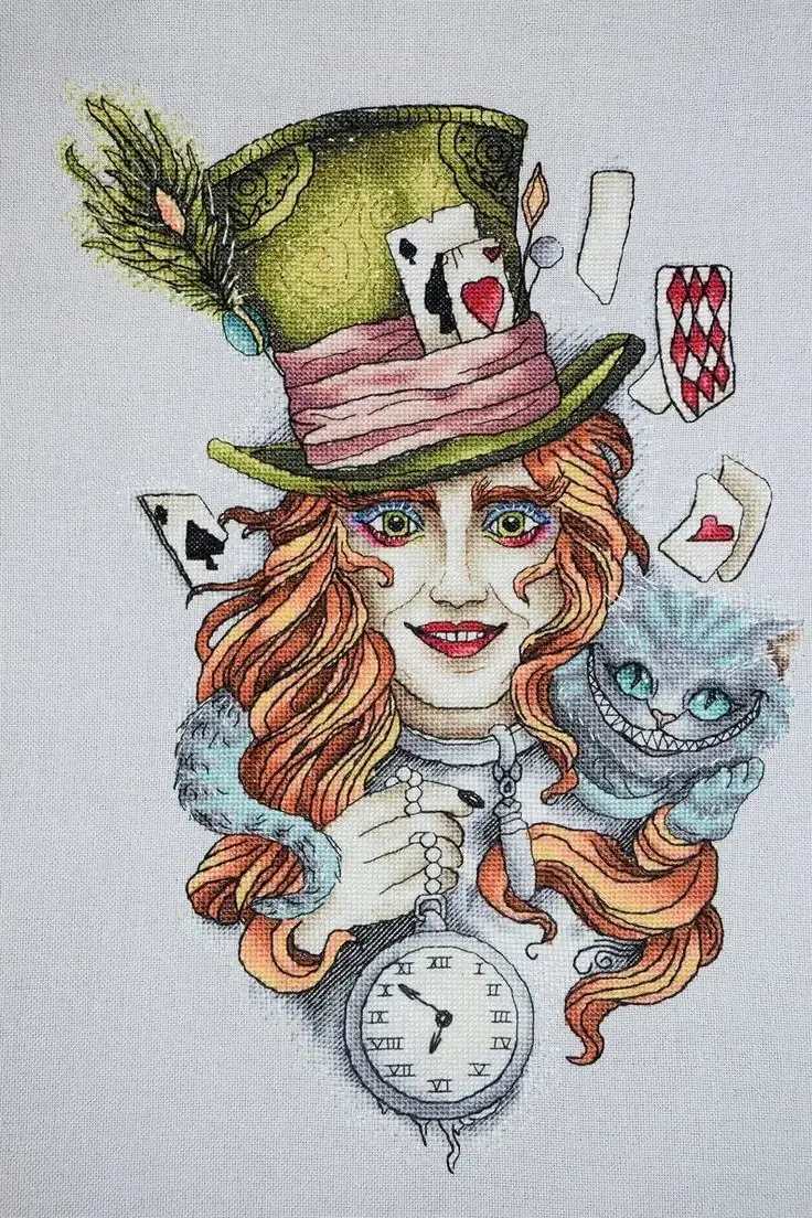 Алиса в стране чудес Шляпник и Чешир