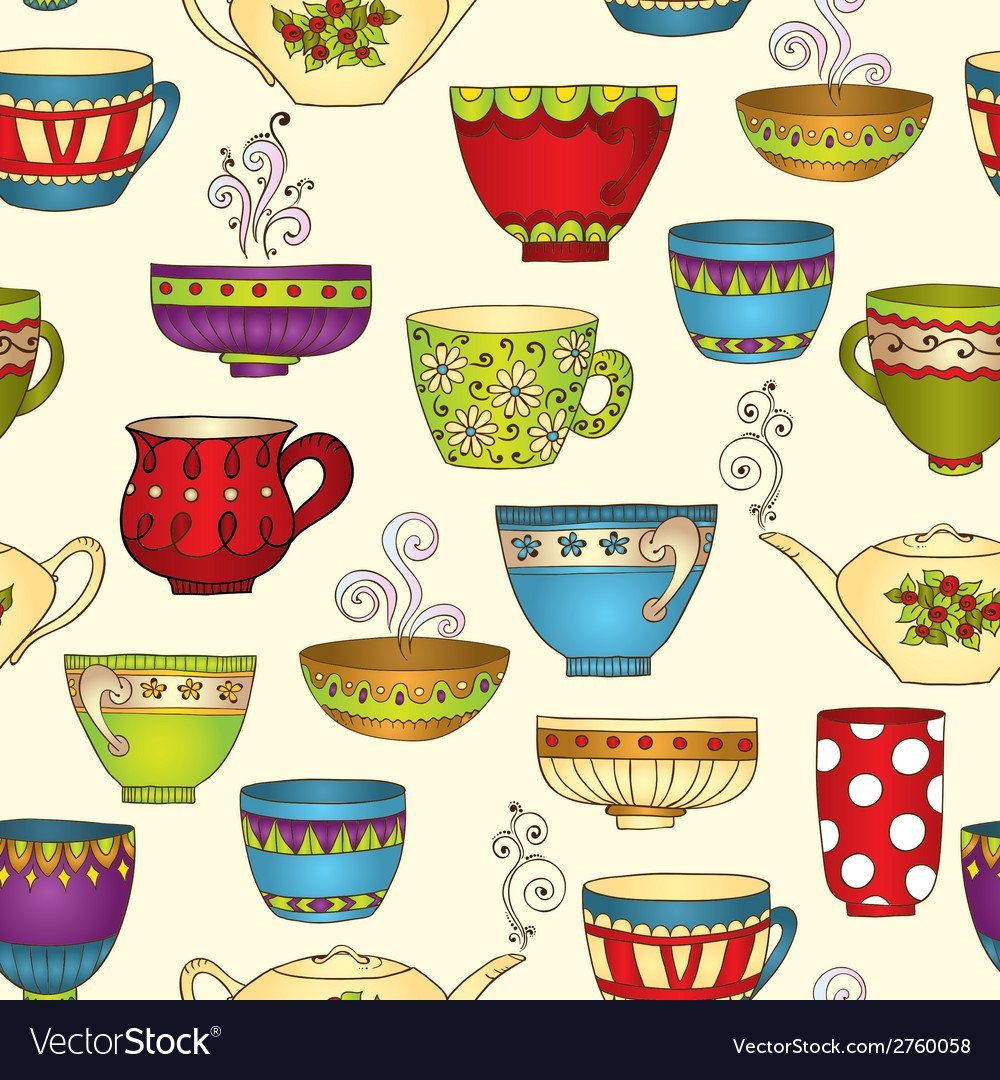 Узоры на пиалах рисунок