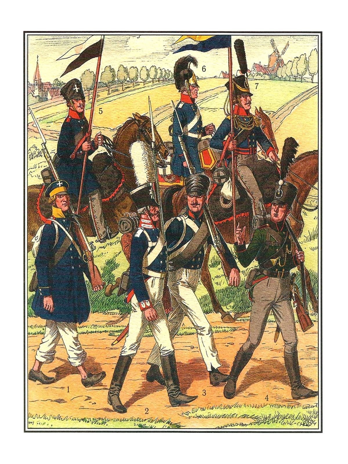 Пархаев Олег Константинович русская армия 1812 года серия открыток