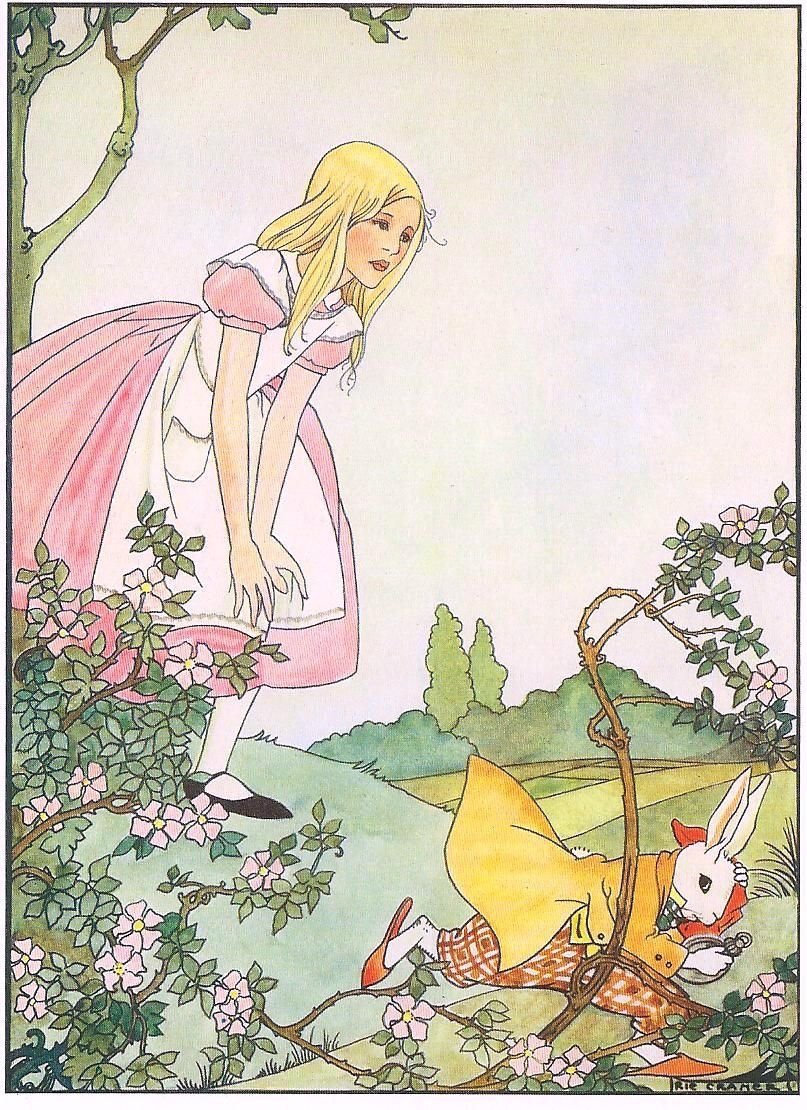 Алиса Кэрролл иллюстрации