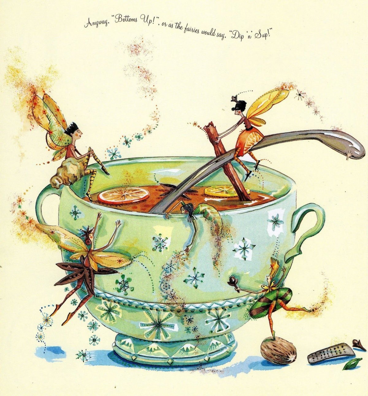 Чайные иллюстрации