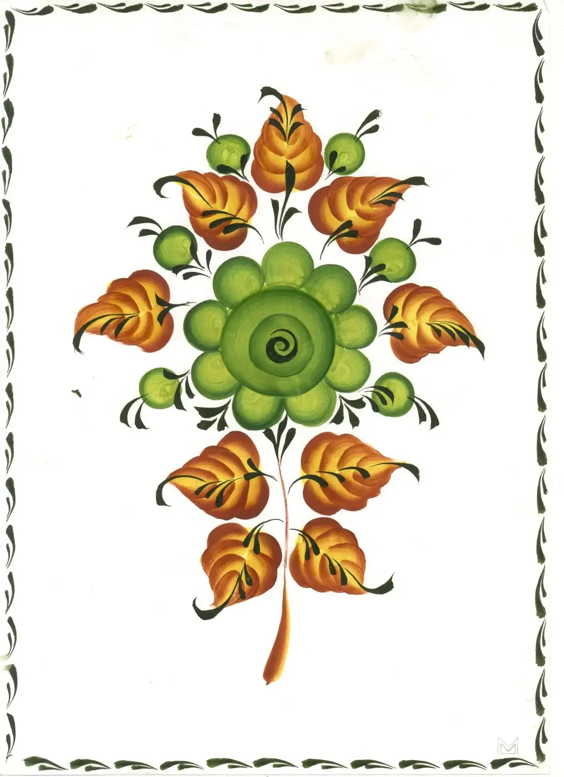 Пермогорские узоры прялки раскраски