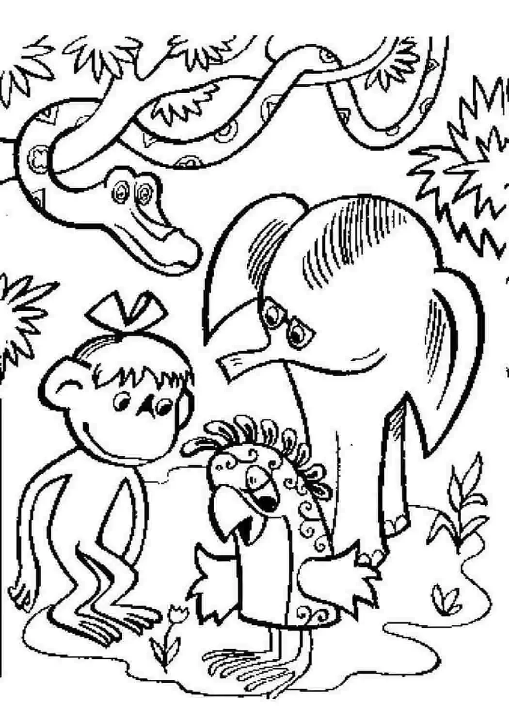 Сказки. Раскраски