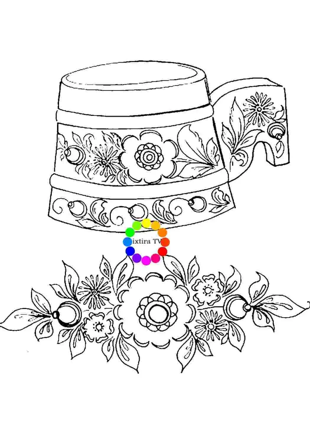 Русские узоры для рисования