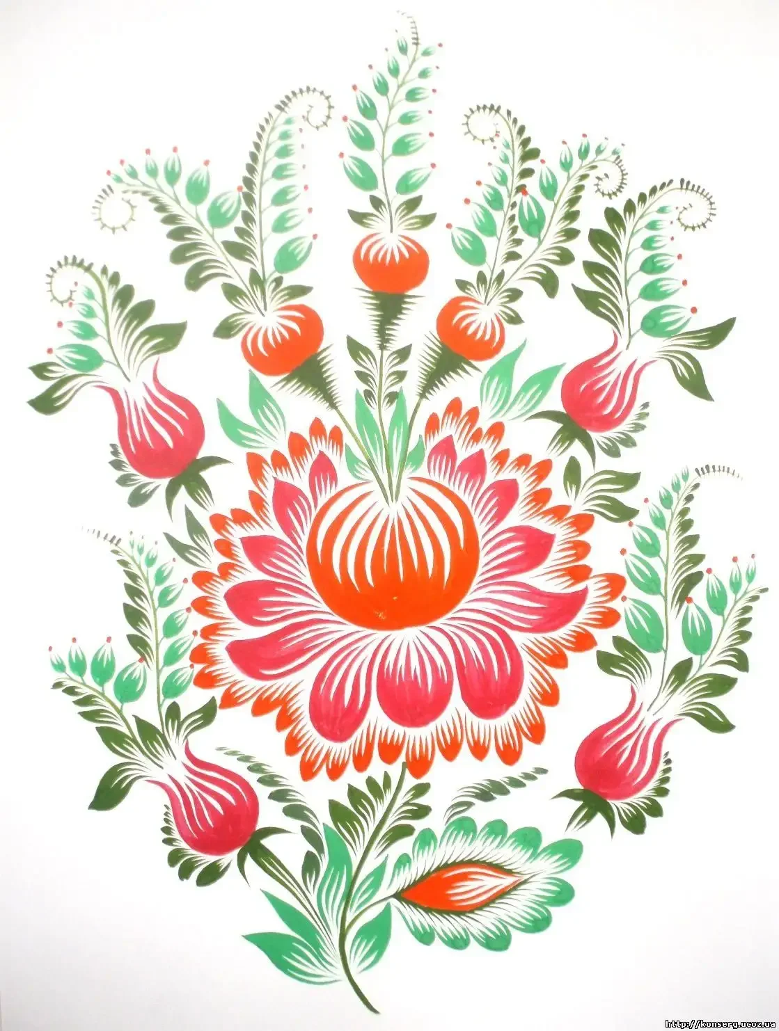 Узоры и орнаменты на кувшине