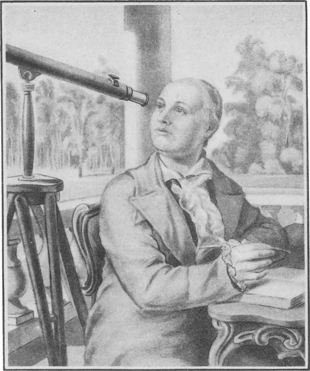 Векторный портрет Вольтер