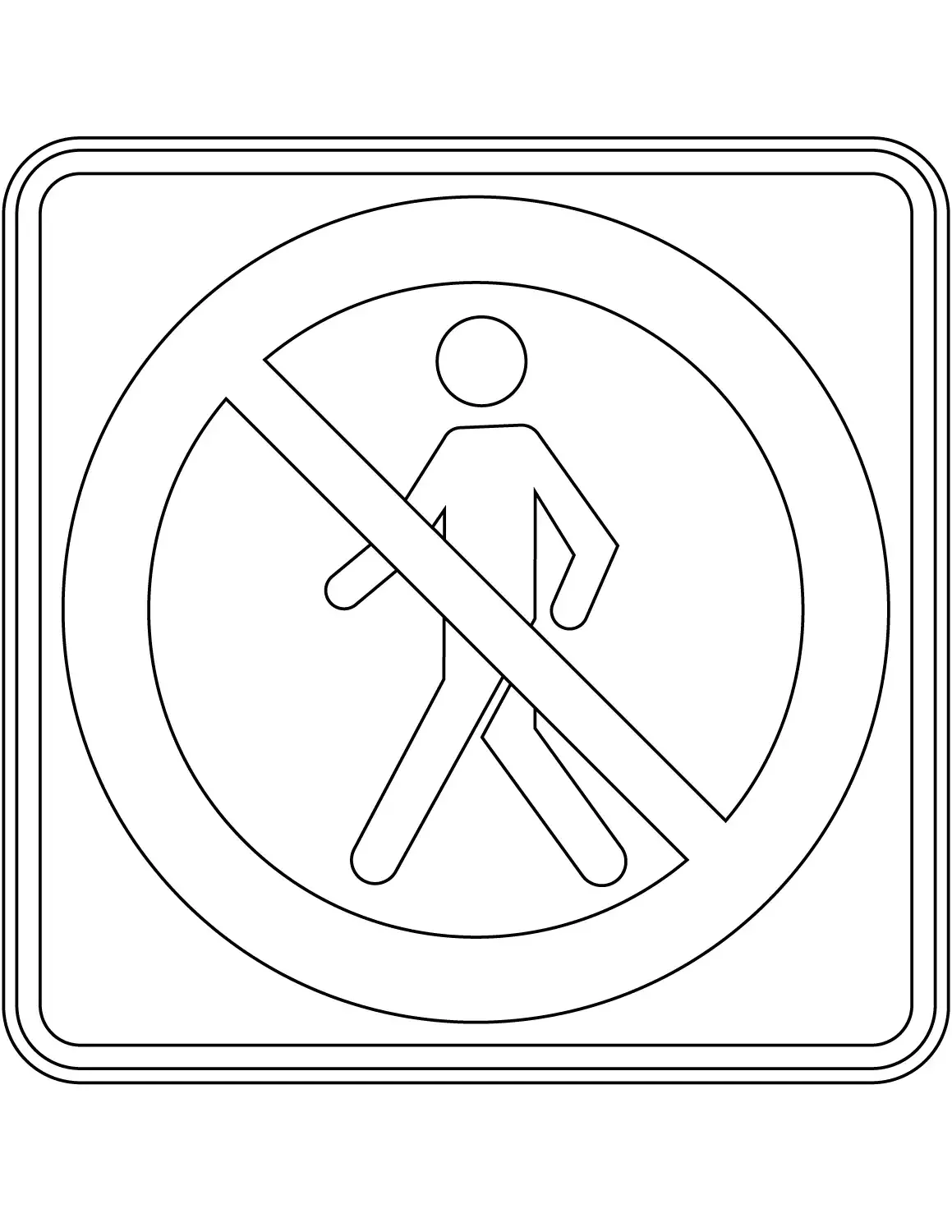 Дорожные знаки раскраска для детей