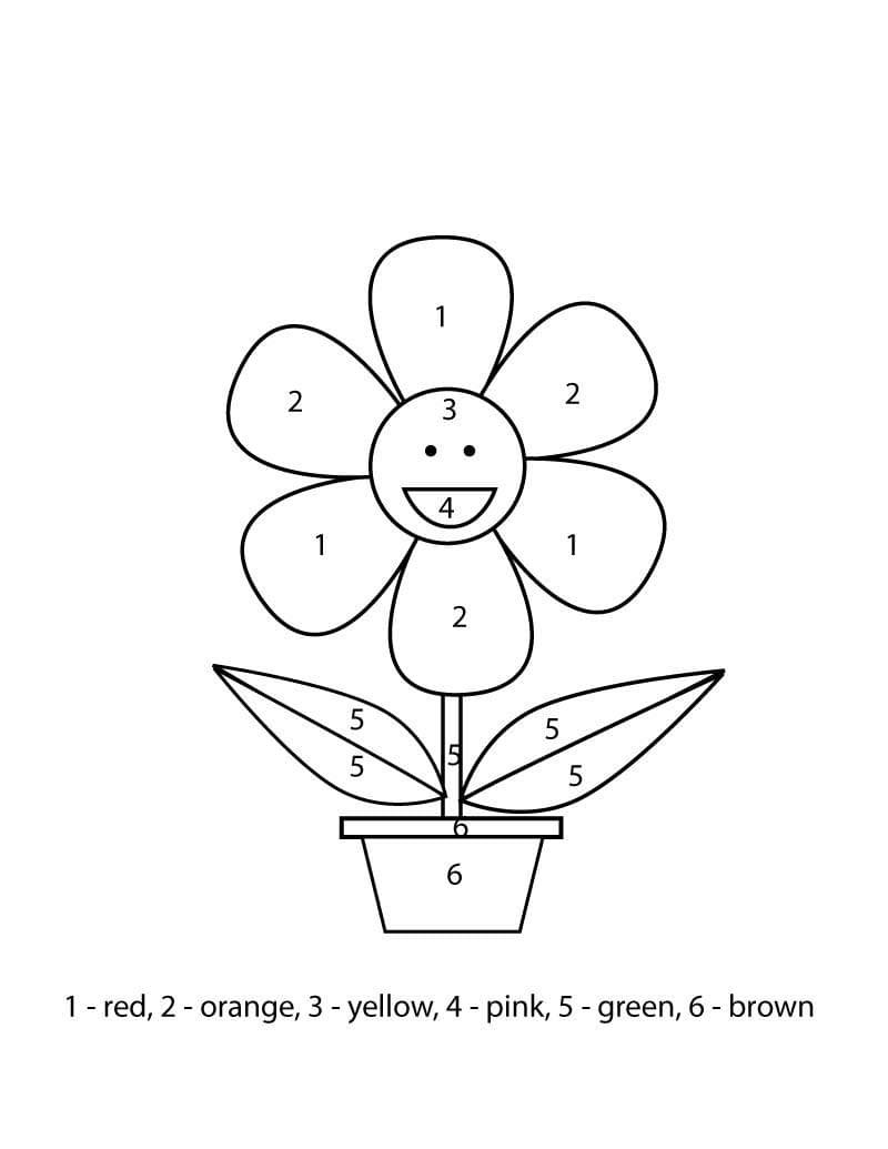 Математические раскраски 4 класс