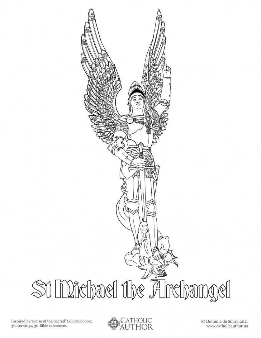 Херувим Архангел Михаил вектор