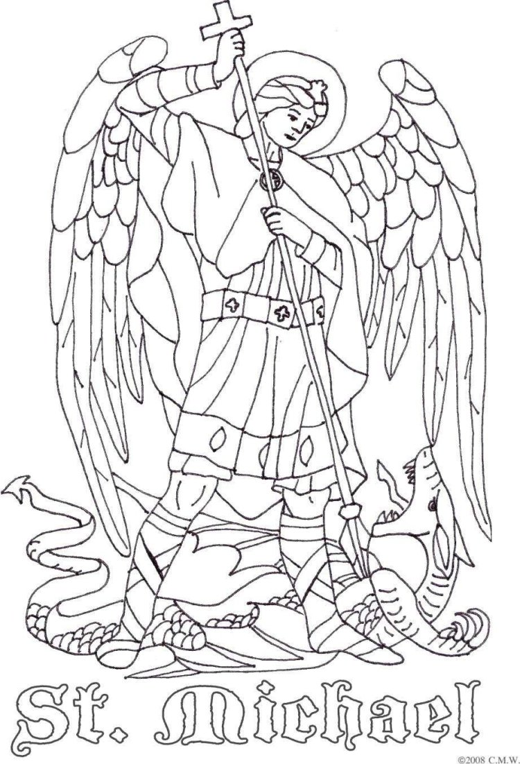 Раскраска ангел для взрослых