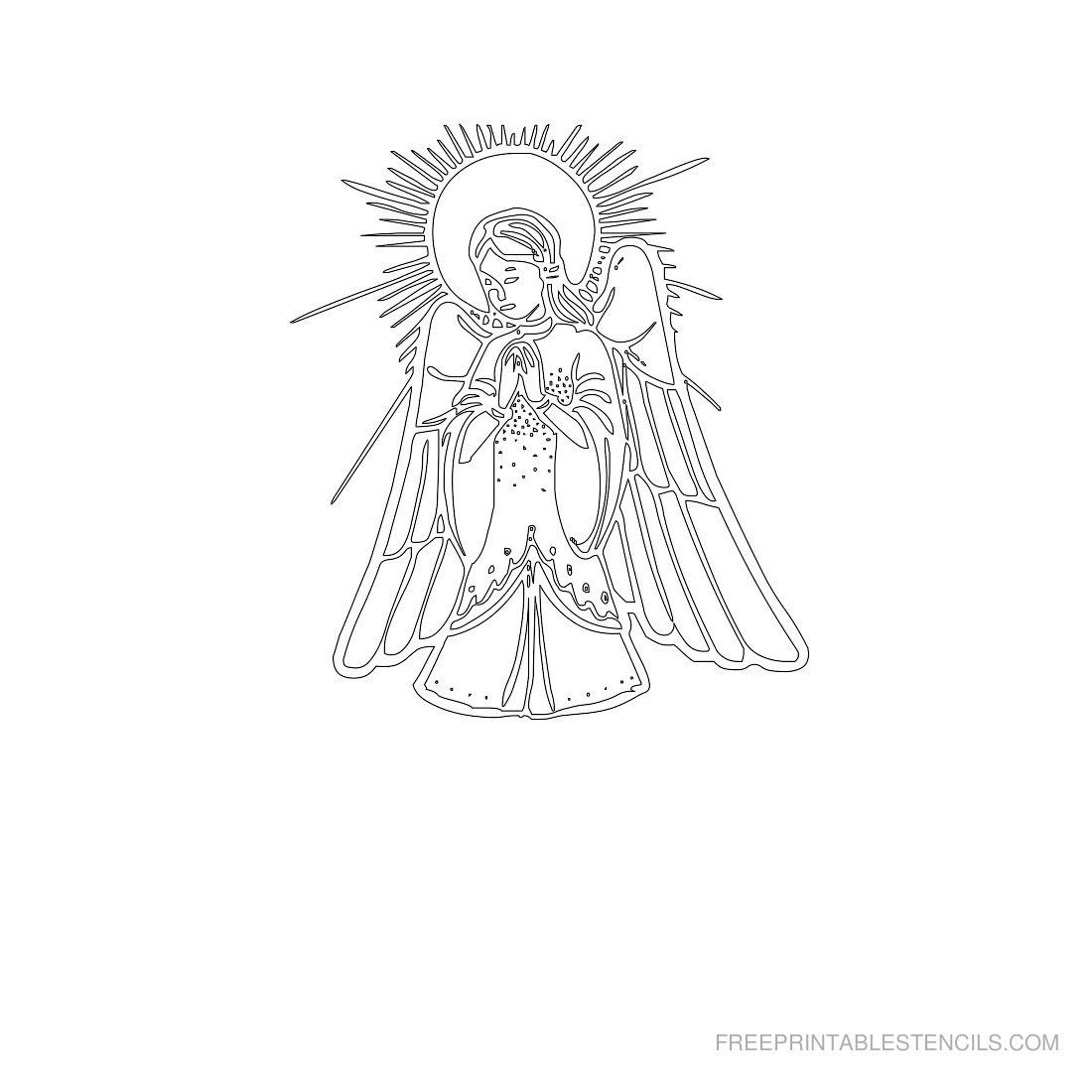 Раскраска ангел и демон