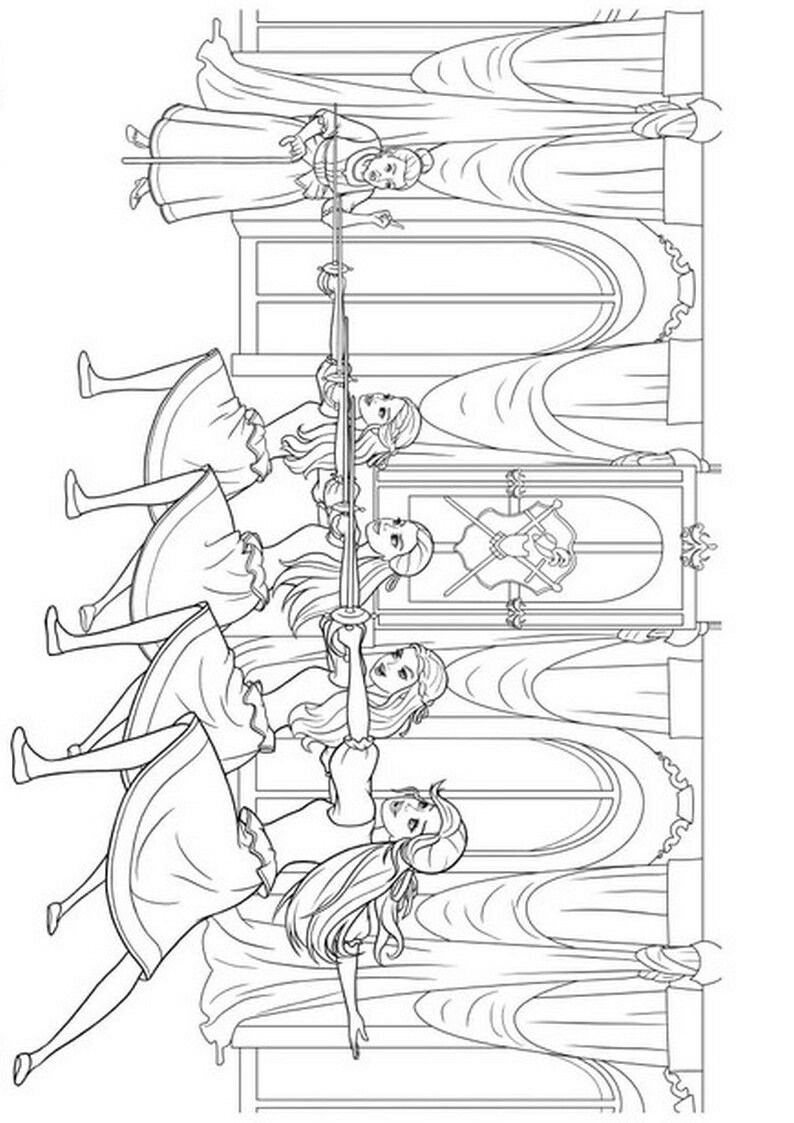 Мушкетер раскраска