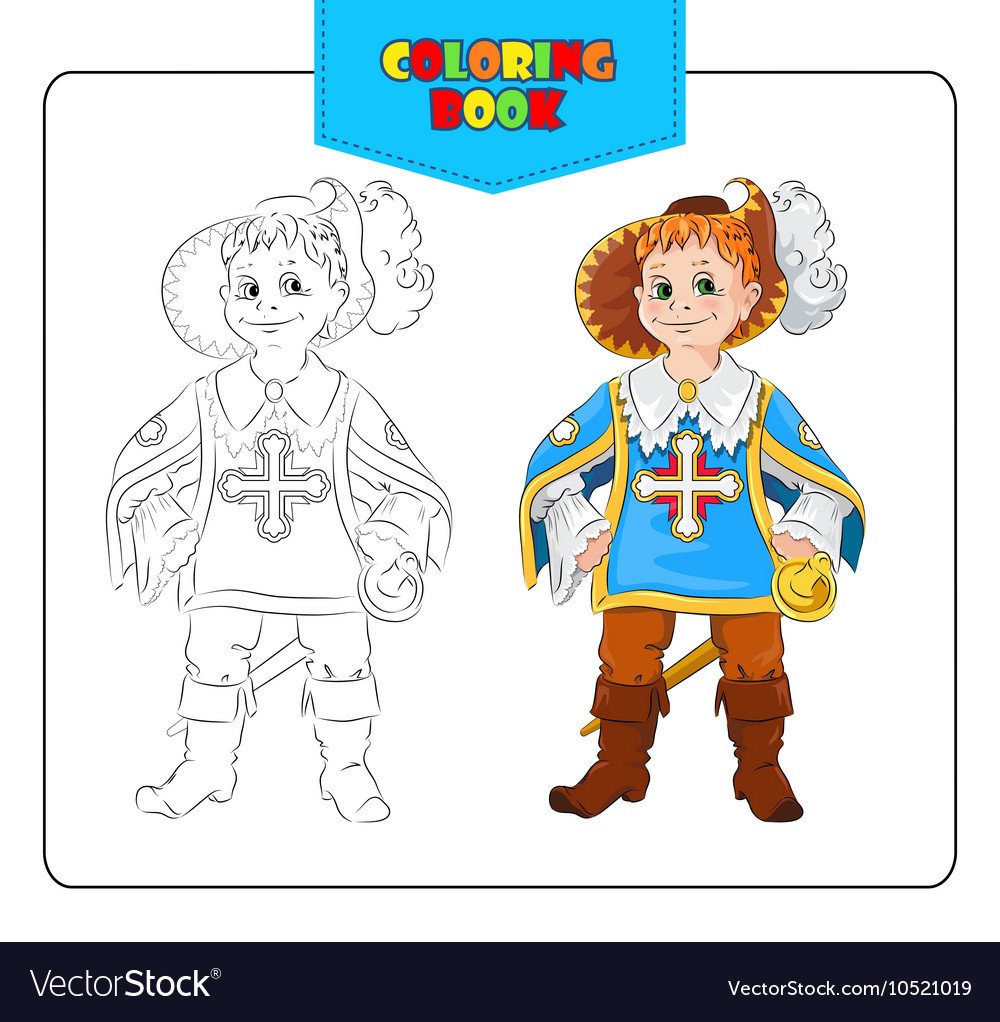 Барби и три мушкетёра раскраски