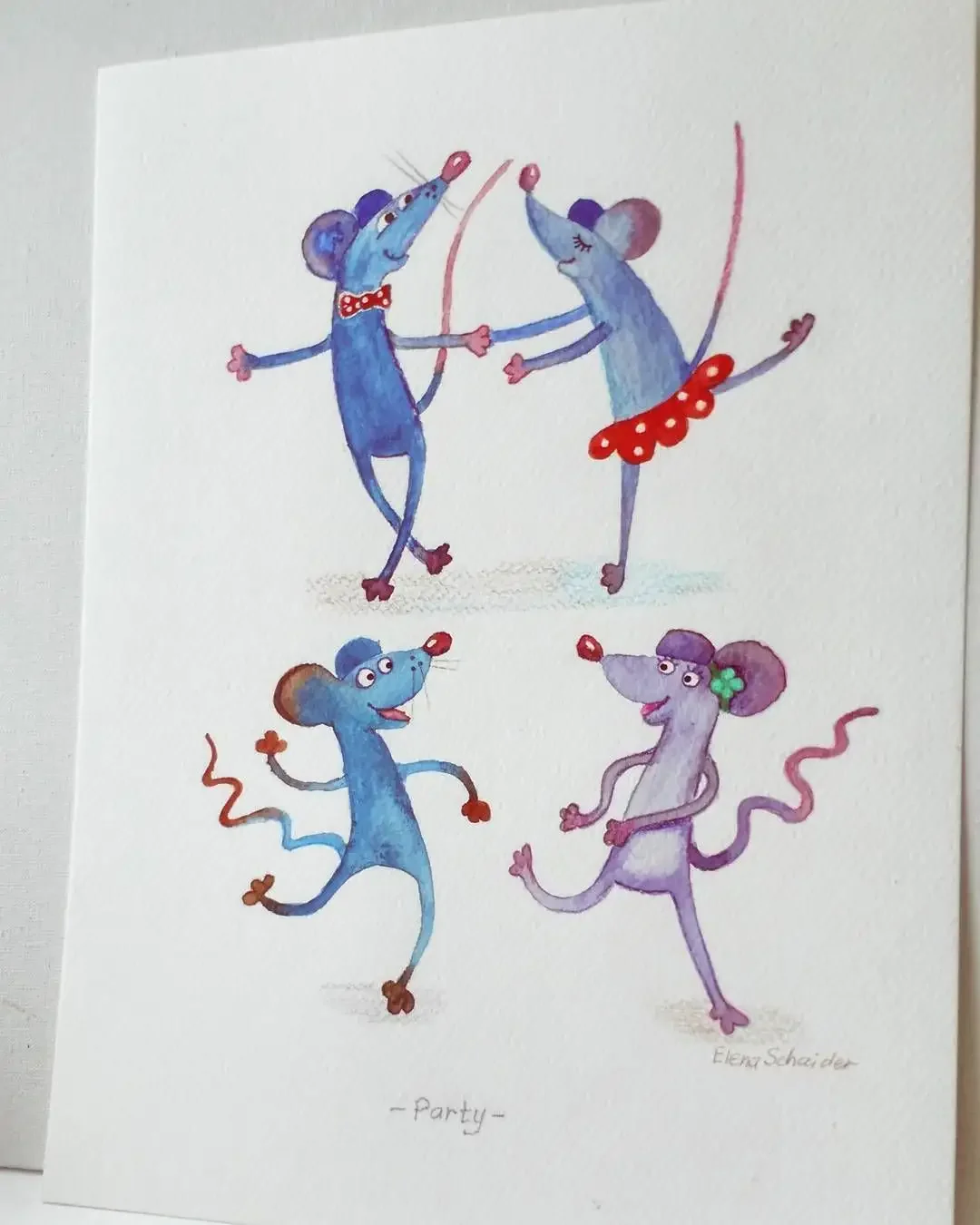 Осьминожки разного цвета