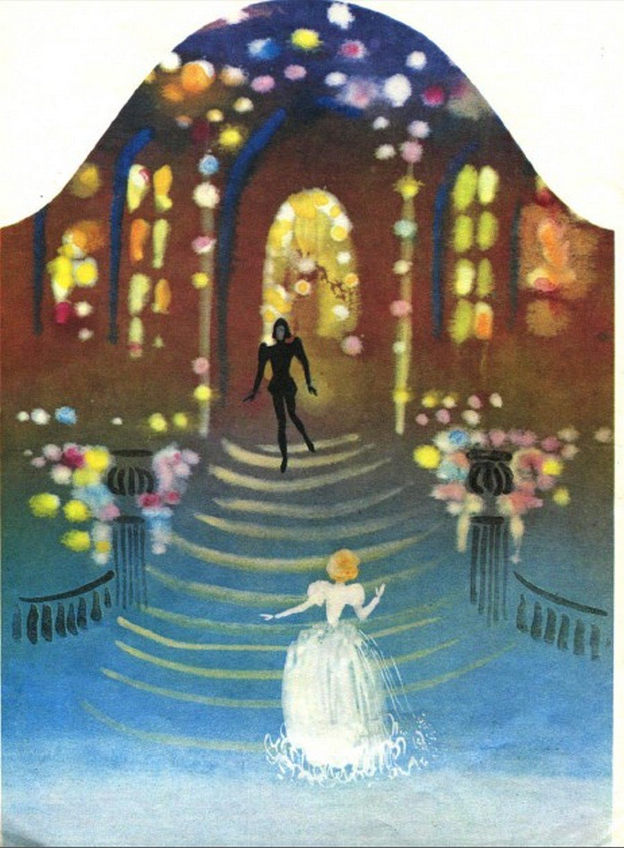 Шарль Перро Золушка иллюстрации 1979
