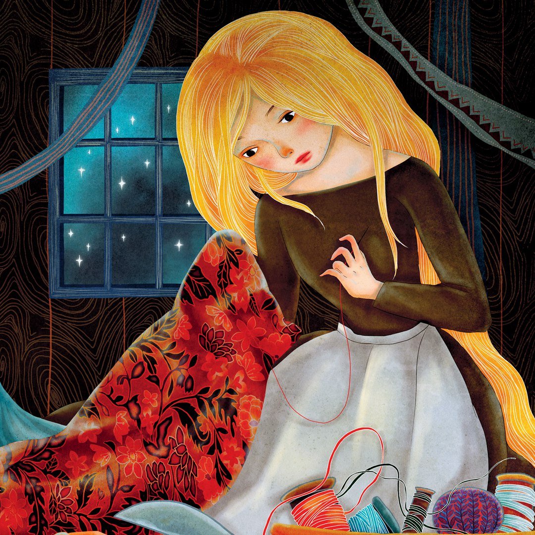 Золушка старые иллюстрации