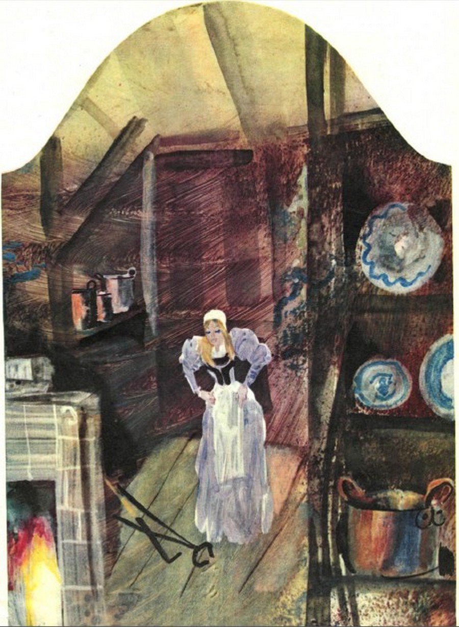 Сказки братьев Гримм Золушка