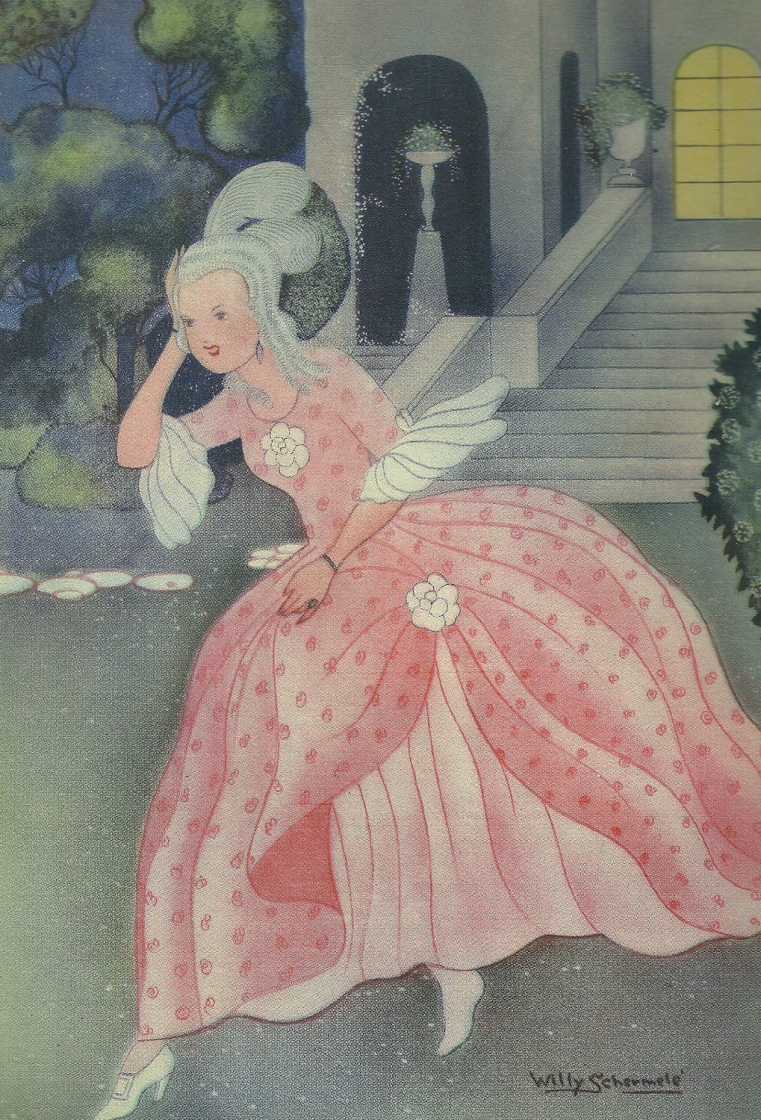 Борис Дехтерев иллюстрации Золушка