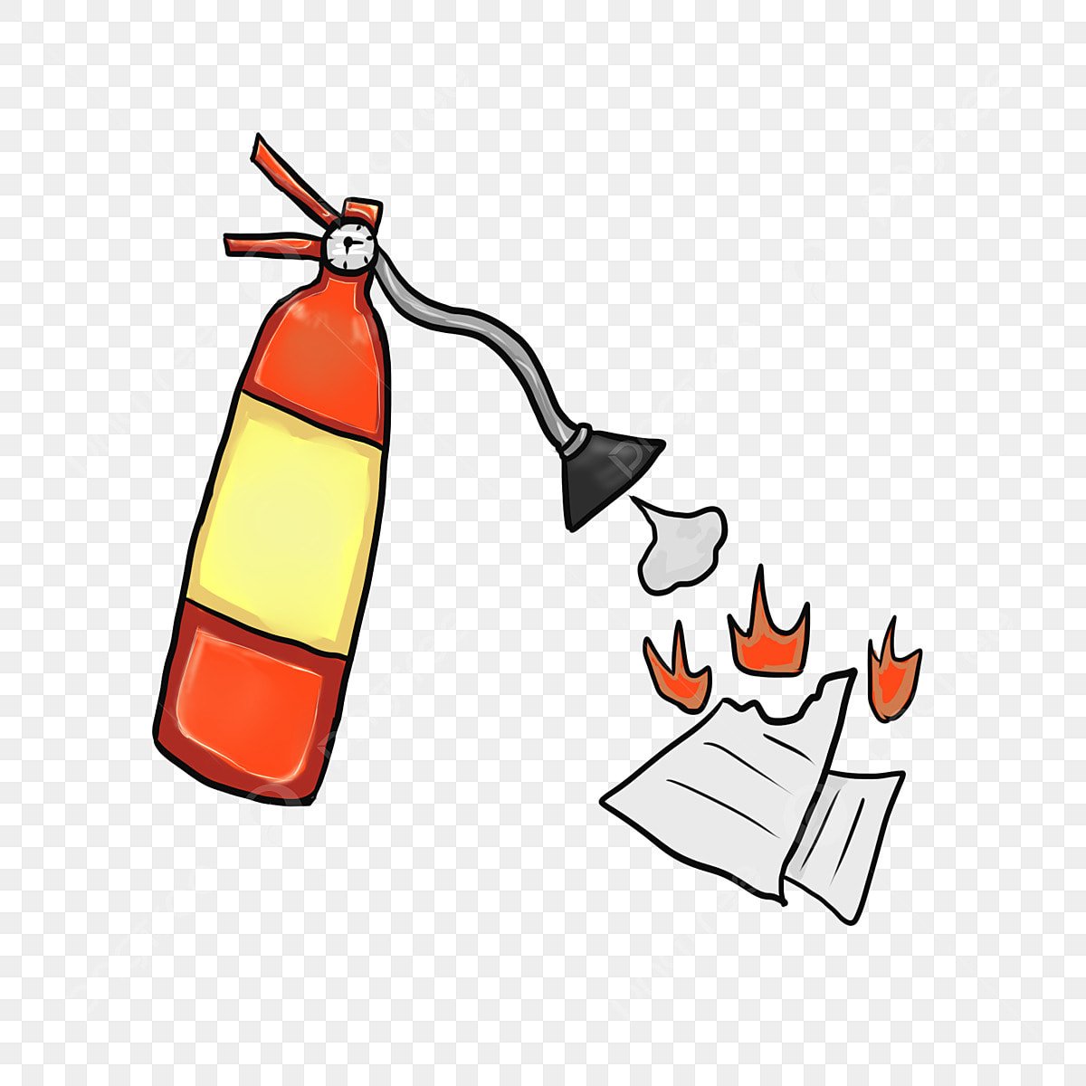 Огнетушитель набросок