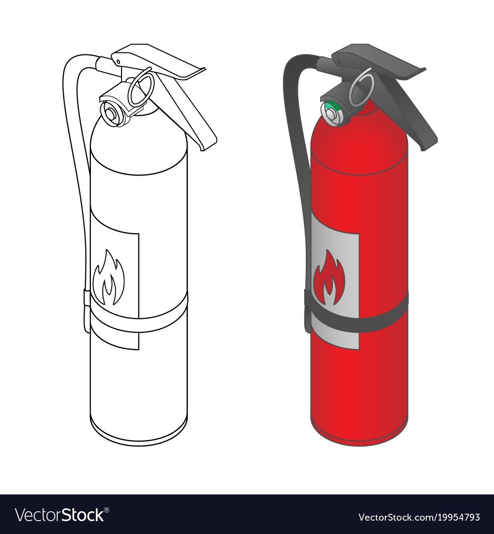 Черный огнетушитель