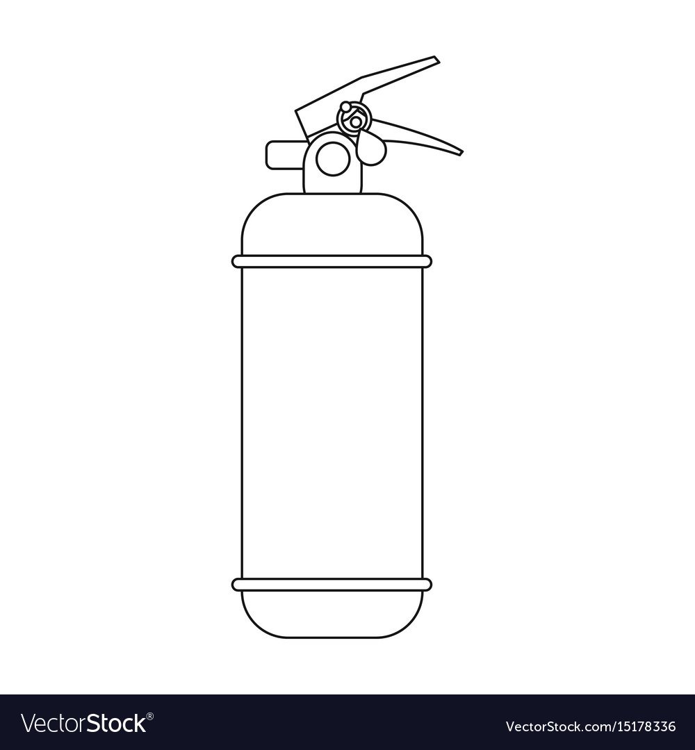 Разукрашенный огнетушитель