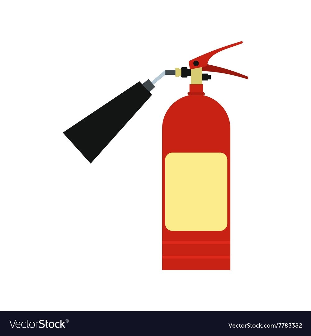 Огнетушитель трафарет