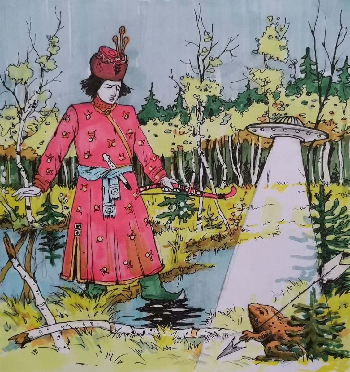 Иван Билибин Леший