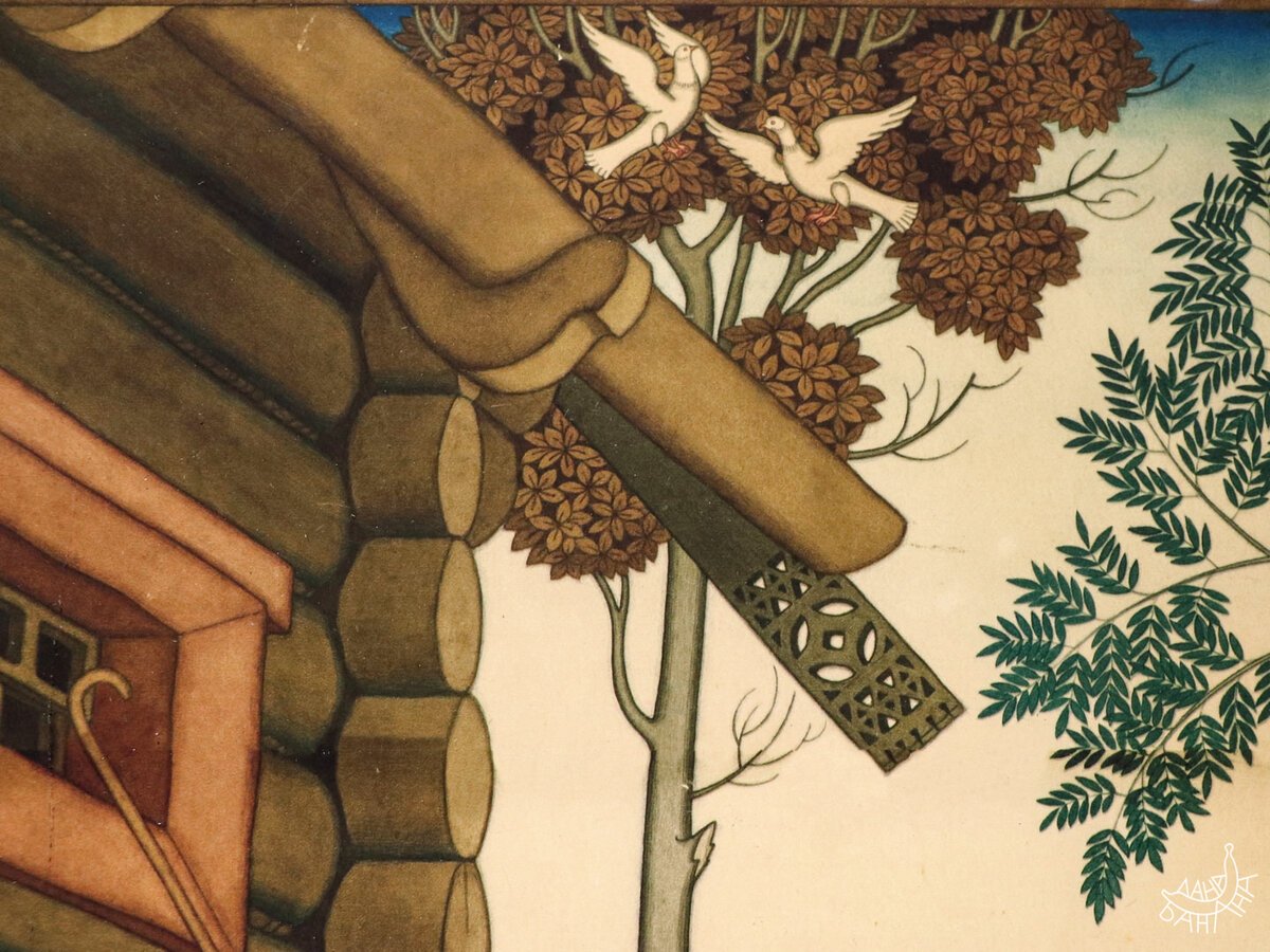 Билибин белая уточка