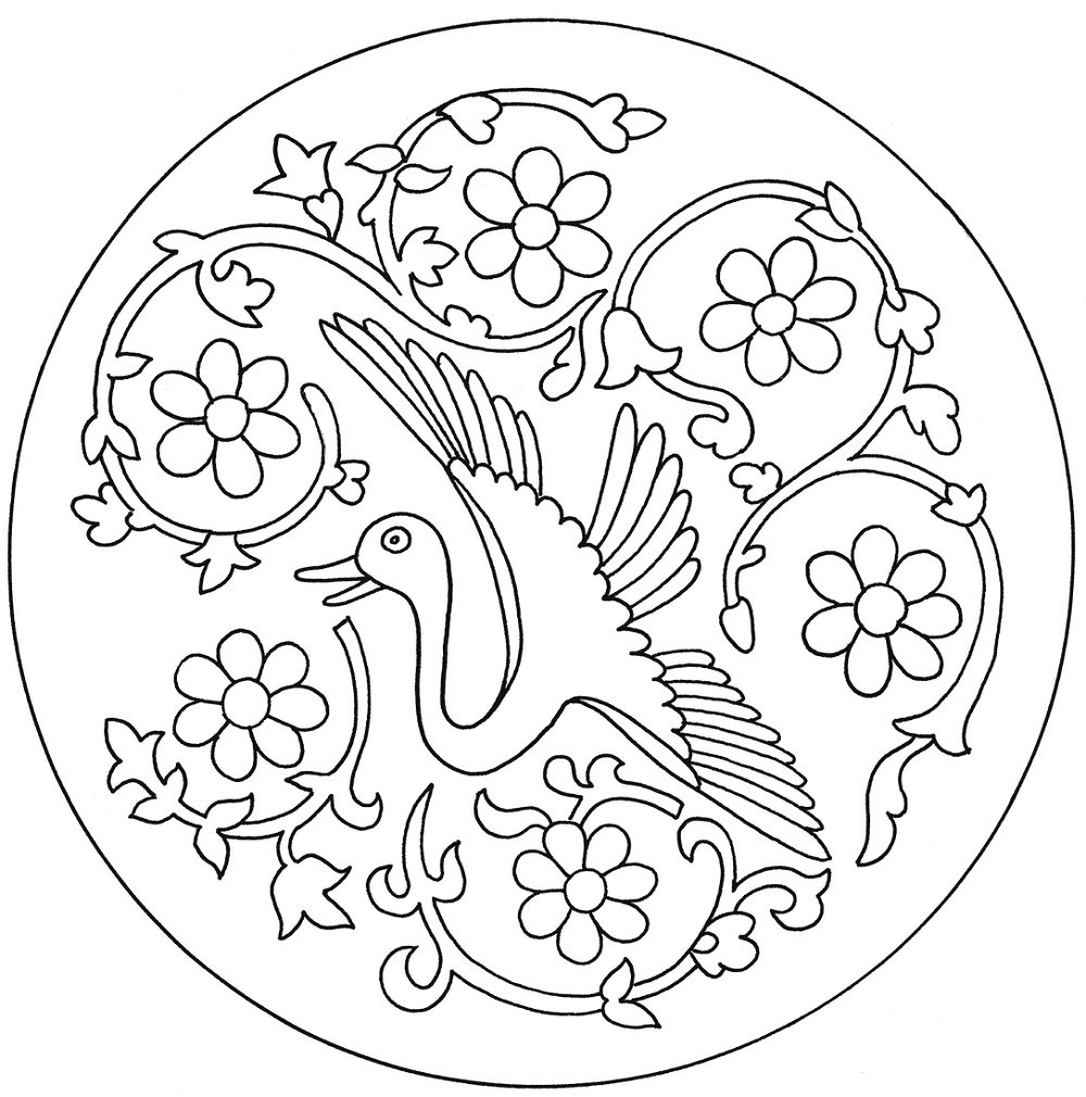 Мезенская роспись узоры