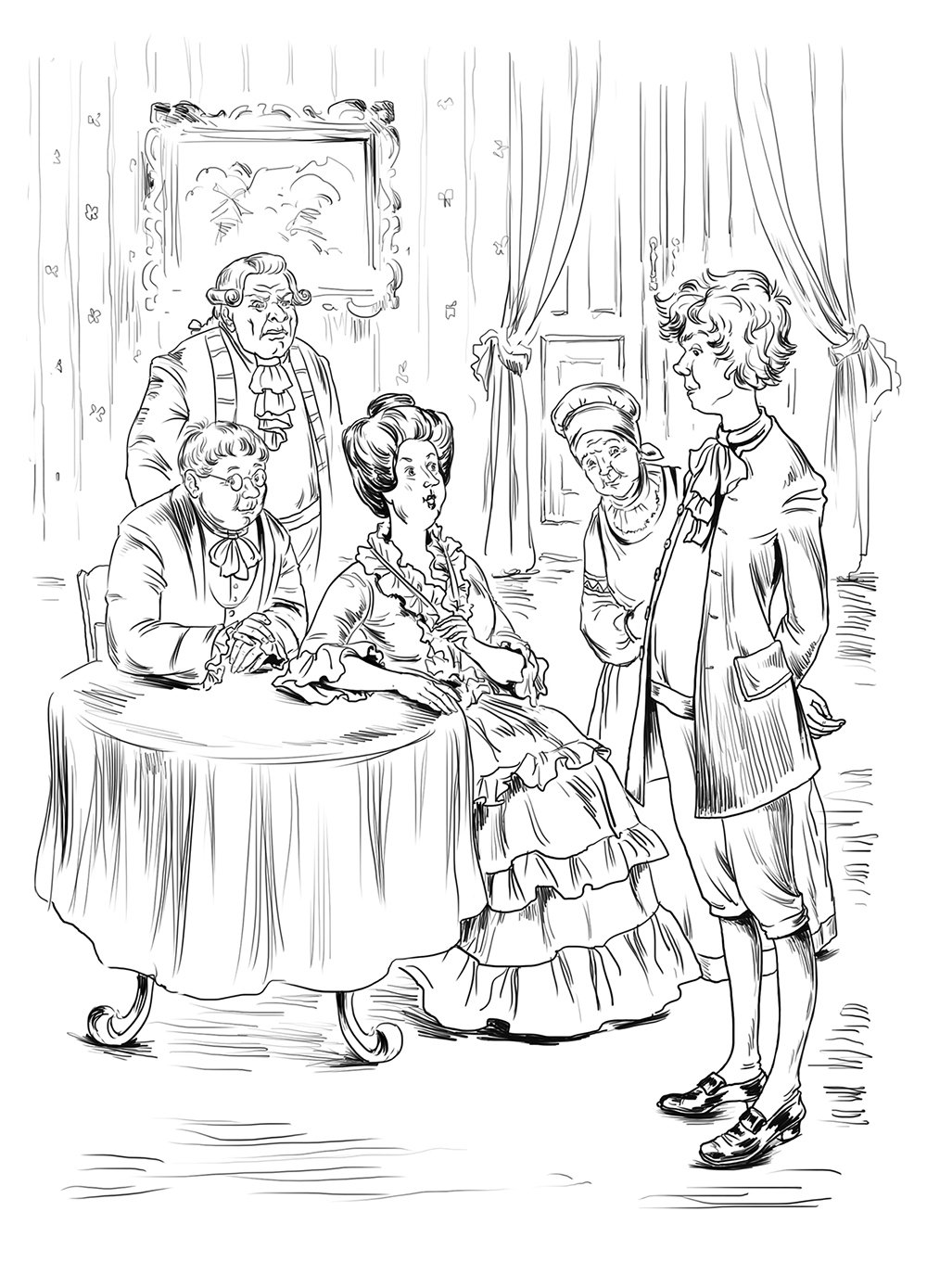 Недоросль комедия Дениса Ивановича Фонвизина