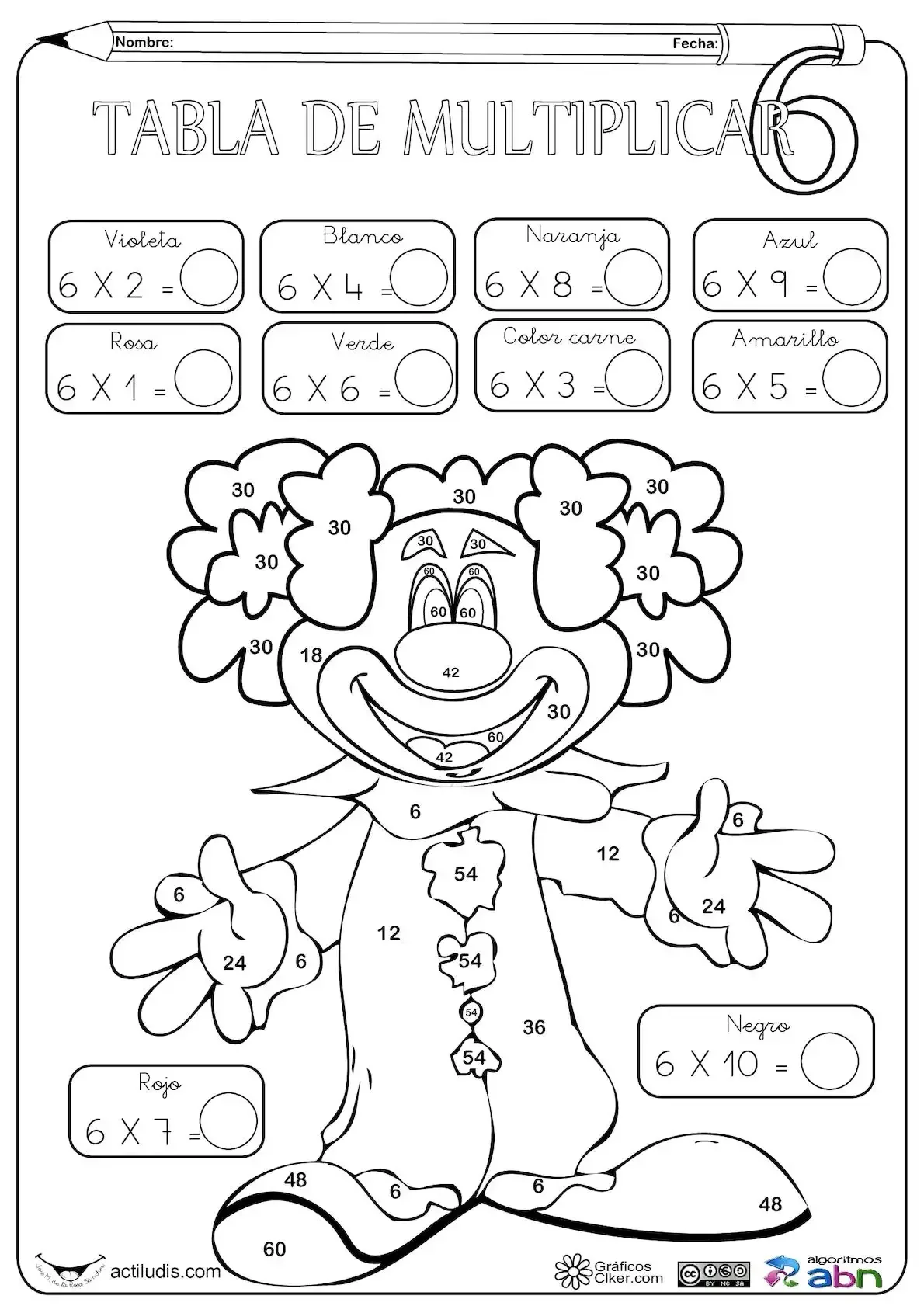 Раскраска табличное умножение и деление 3 класс
